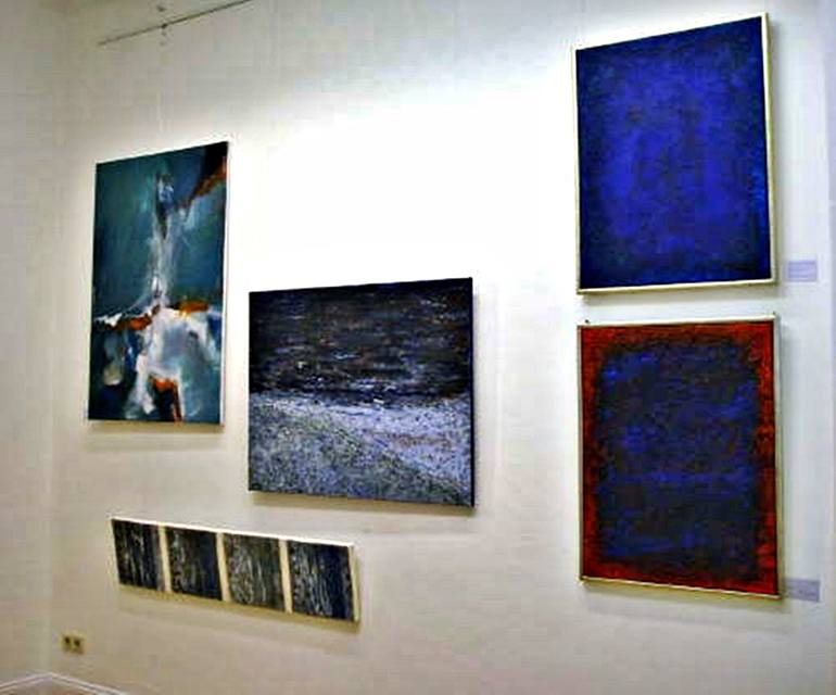 Original Abstract Nature Painting by Hanni Smigaj