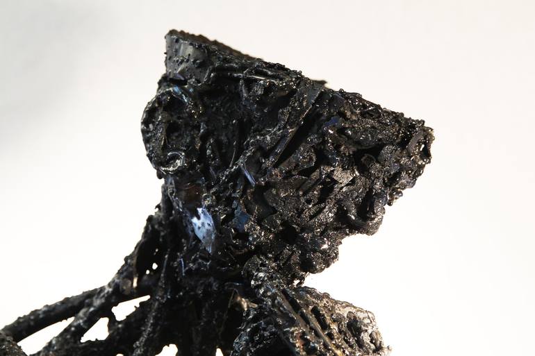 Original Abstract Expressionism Abstract Sculpture by Alexander Khah