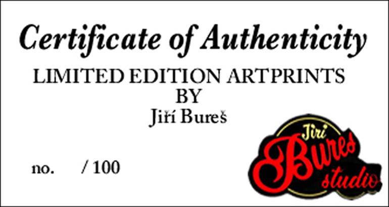 Original Pop Art Animal Printmaking by Jiri Bures