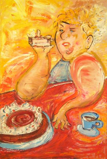 Original Fine Art Food & Drink Paintings by Jiri Bures