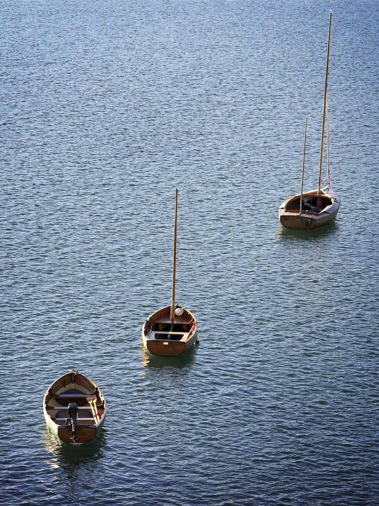 Three Bantham Boats - Print
