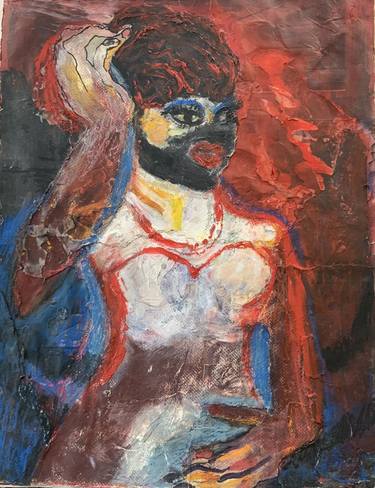 Original Illustration Women Painting by Gail Baxter-Cohen