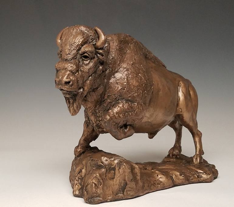 Original Figurative Animal Sculpture by Morgan Clements