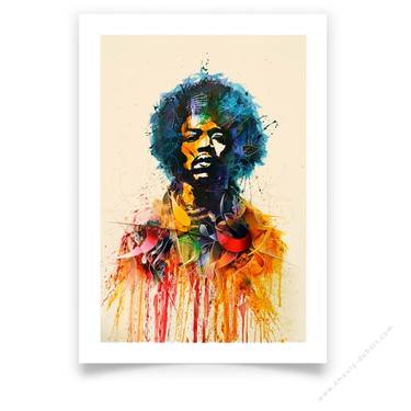 Jimi Hendrix - Reproduction - Limited Edition - Limited Edition of 8 thumb