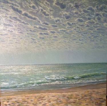 Original Fine Art Beach Paintings by Elena Nolan