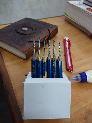 Pencil micro- art sculpture thumb