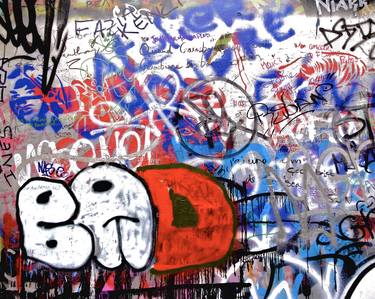 Original Graffiti Mixed Media by Gavin Aldred