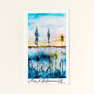 Collection Watercolor nature