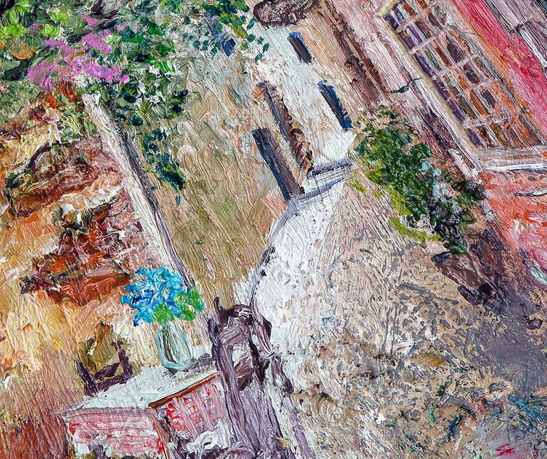 Original Impressionism Cities Painting by Natalia Stahl