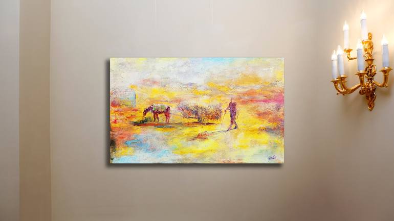 Original Impressionism Travel Painting by Natalia Stahl