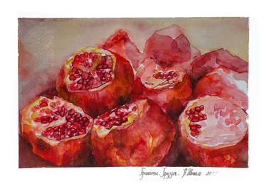 Juicy pomegranates thumb