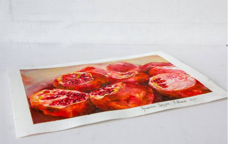 Original Impressionism Food Painting by Natalia Stahl