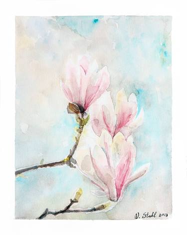 Original Floral Paintings by Natalia Stahl