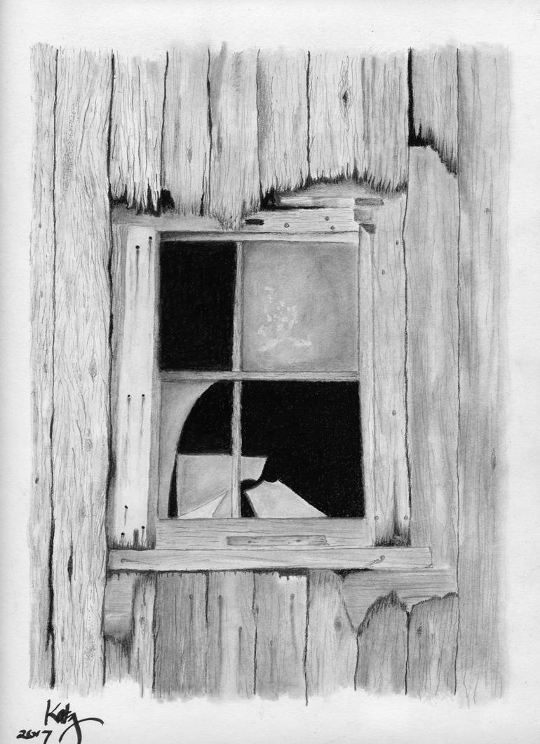 open window drawing