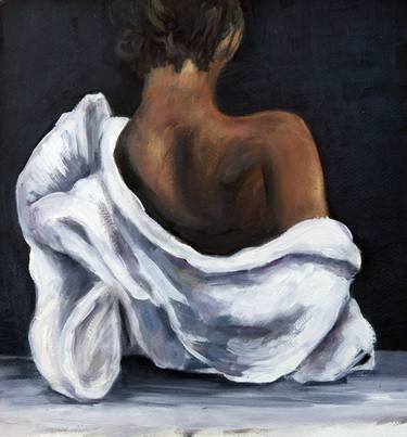 Original Impressionism Women Painting by Tasha Anne Powell