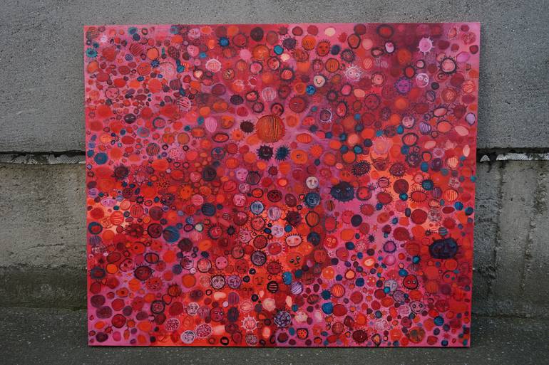 Original Abstract Painting by Andjela Djermanovic