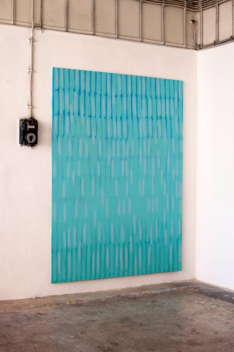 Original Abstract Expressionism Abstract Painting by Petr Johan Marek