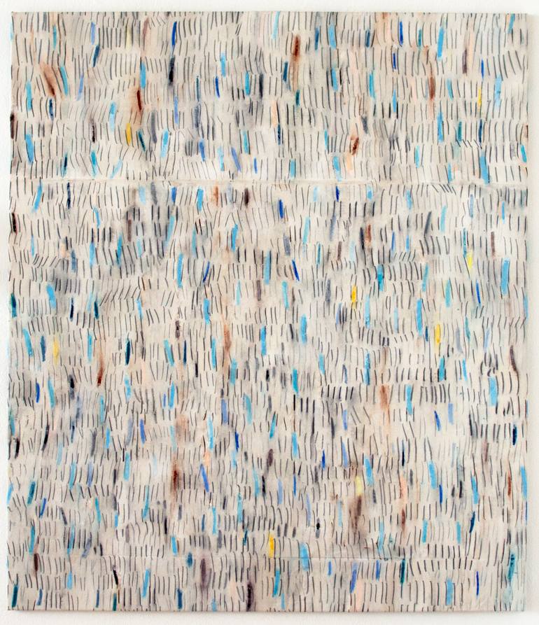 Original Abstract Expressionism Abstract Painting by Petr Johan Marek
