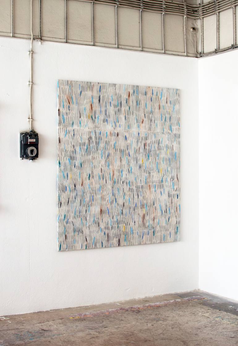 Original Abstract Expressionism Abstract Painting by Petr Johan Marek