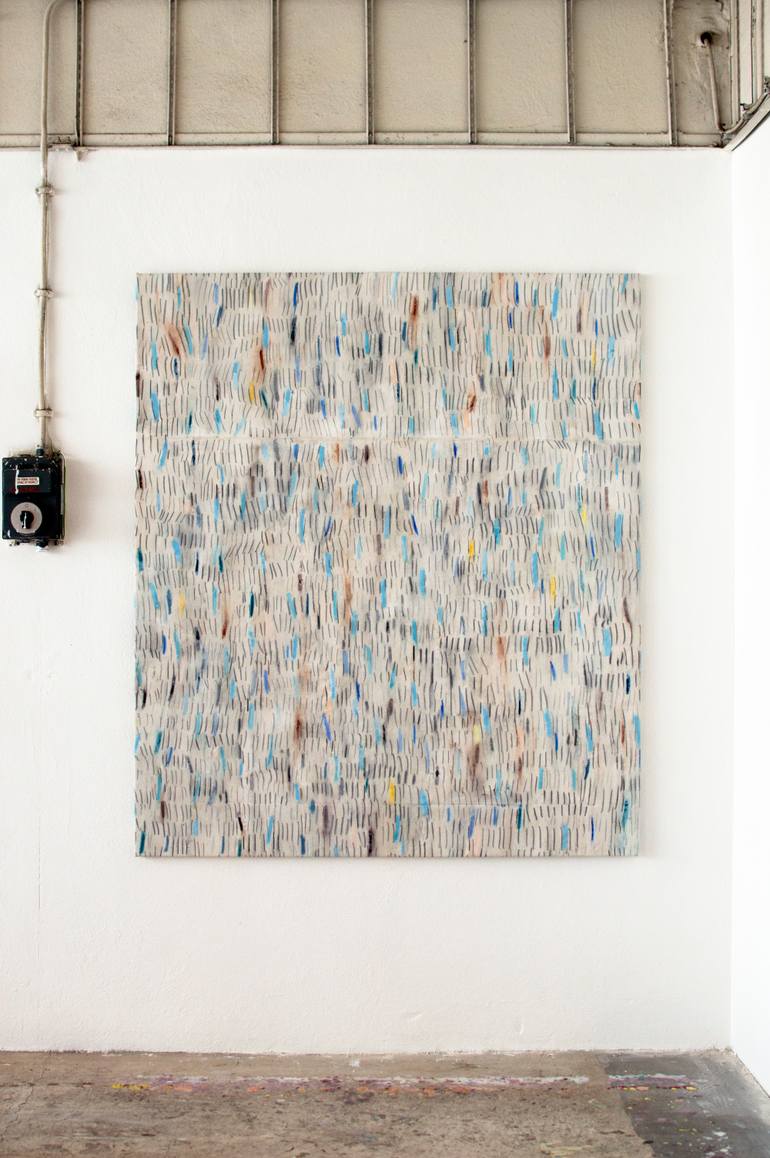 Original Abstract Expressionism Abstract Painting by Petr Johan Marek