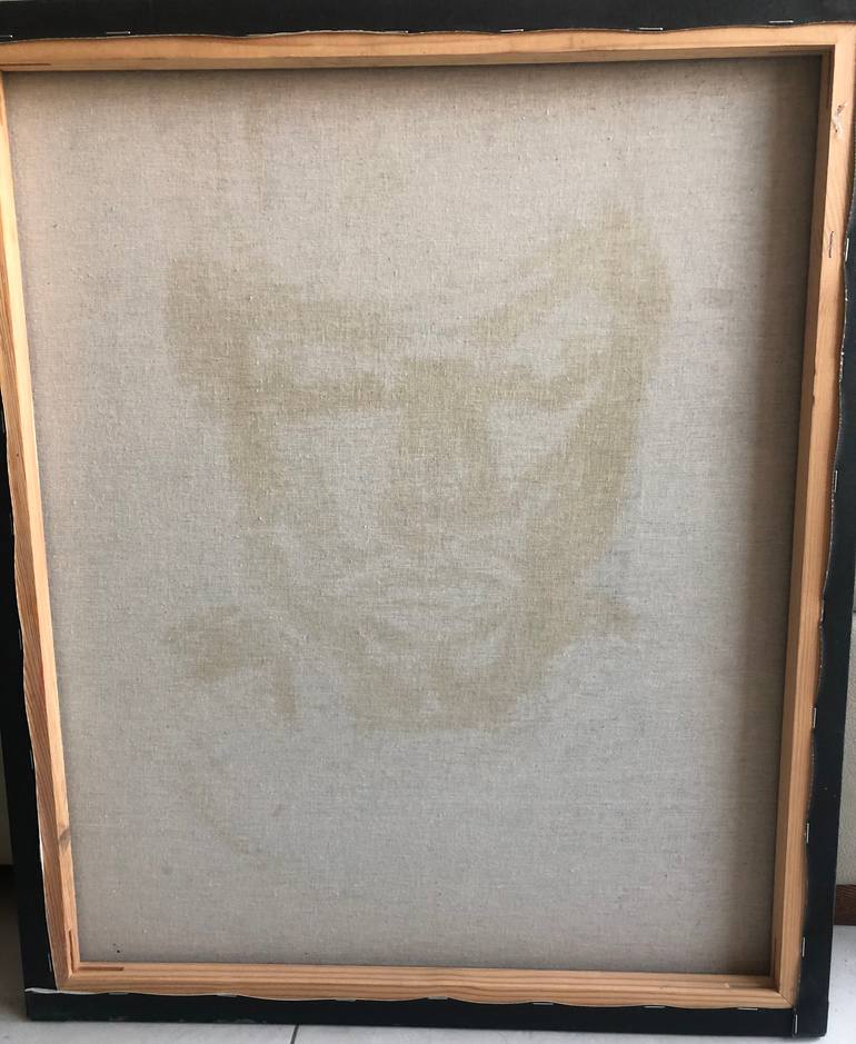 Original Abstract Expressionism Pop Culture/Celebrity Painting by Tatsiana Sudas