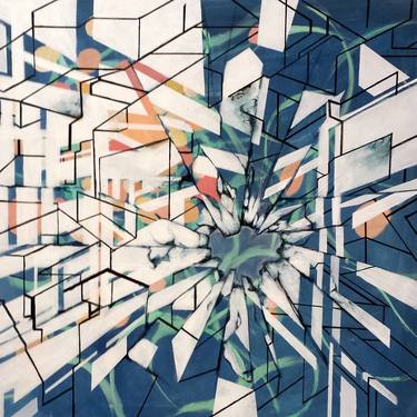 Print of Abstract Technology Paintings by Florence Yee