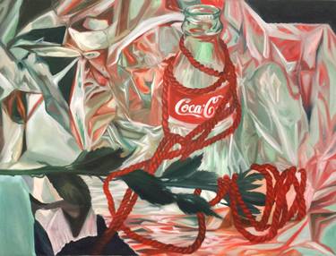 Original Figurative Still Life Paintings by Florence Yee