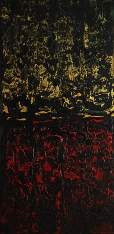 Original Abstract Expressionism Abstract Paintings by Robert Capraru