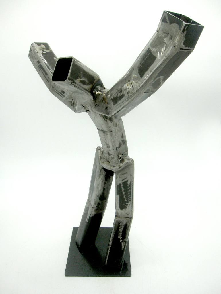 Original Abstract People Sculpture by Dominic Dragonetti
