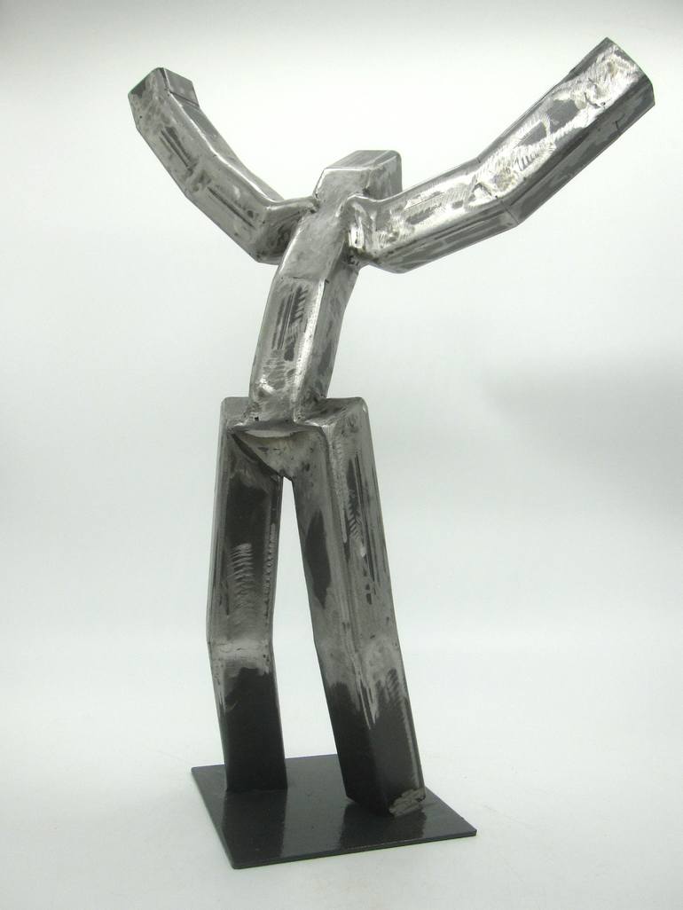 Original Abstract People Sculpture by Dominic Dragonetti