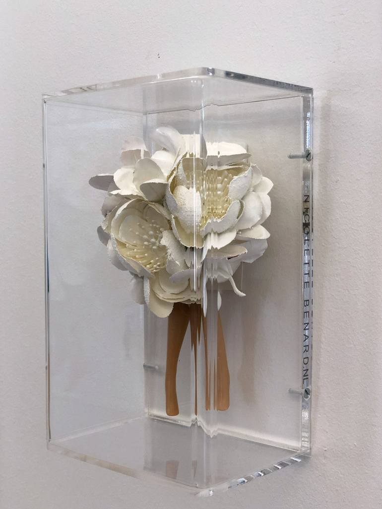 Original Conceptual Floral Sculpture by Nicolette Bénard