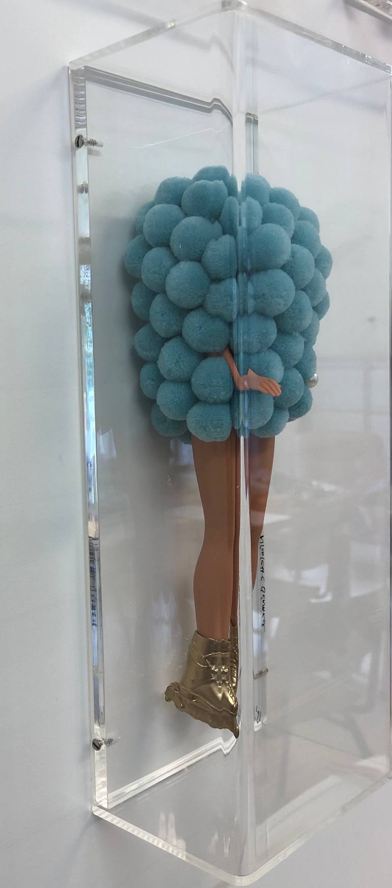 Original Abstract Erotic Sculpture by Nicolette Bénard