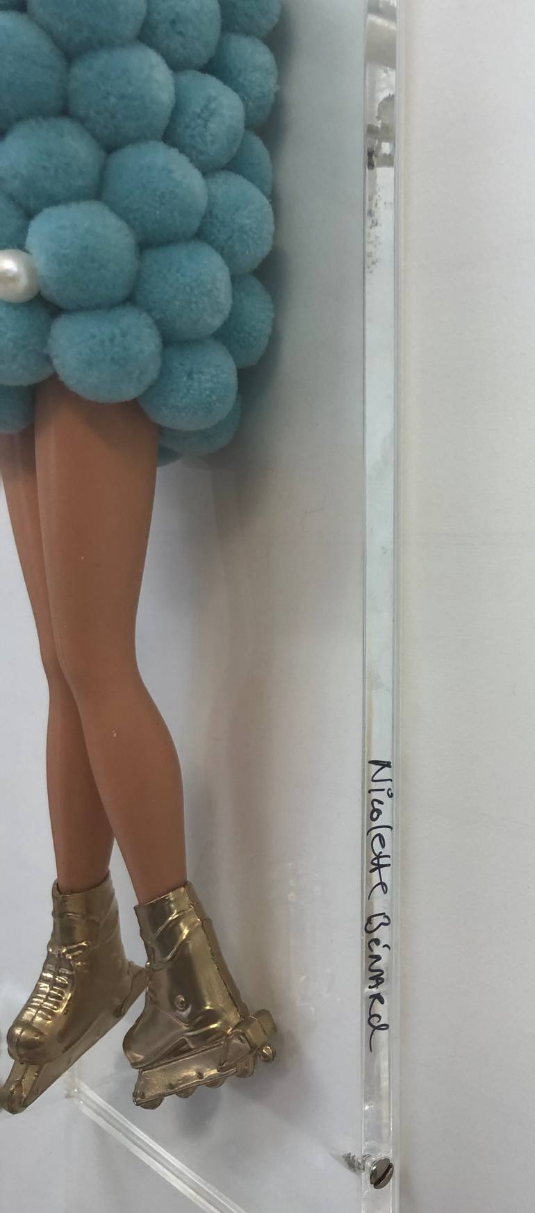 Original Abstract Erotic Sculpture by Nicolette Bénard