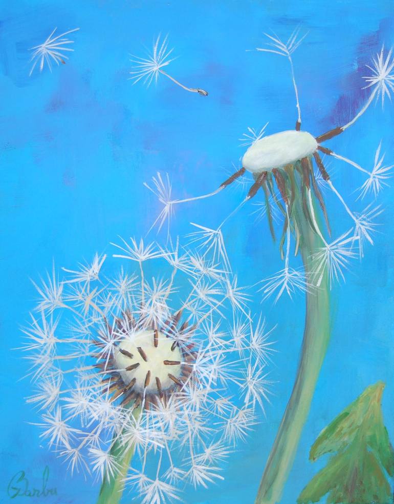 Dandelion Painting
