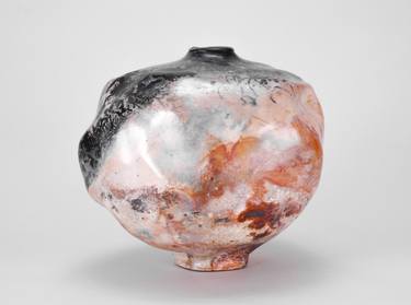 Abstract ceramic bottle image