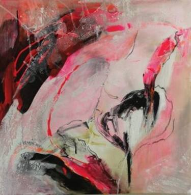 Original Abstract Expressionism Abstract Paintings by Birgit Gunther