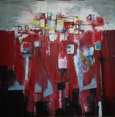 Original Figurative Abstract Paintings by Birgit Gunther