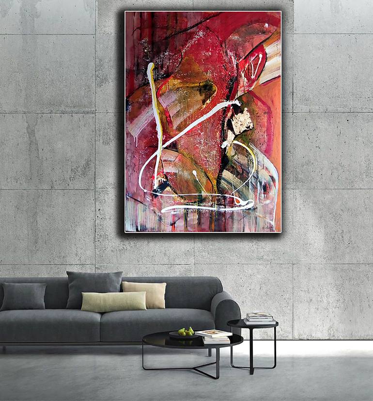 Original Abstract Painting by Birgit Gunther