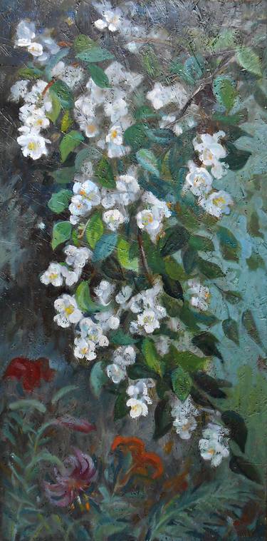 Original Realism Floral Paintings by Maija Purgaile