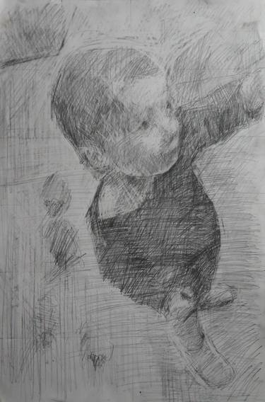 Print of Figurative Children Drawings by Ian Costello