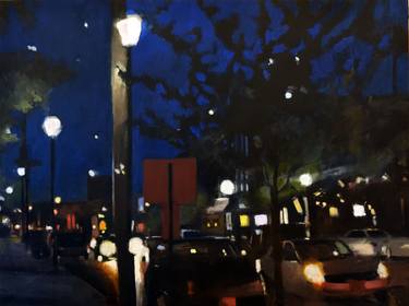 Original Realism Cities Paintings by Ian Costello