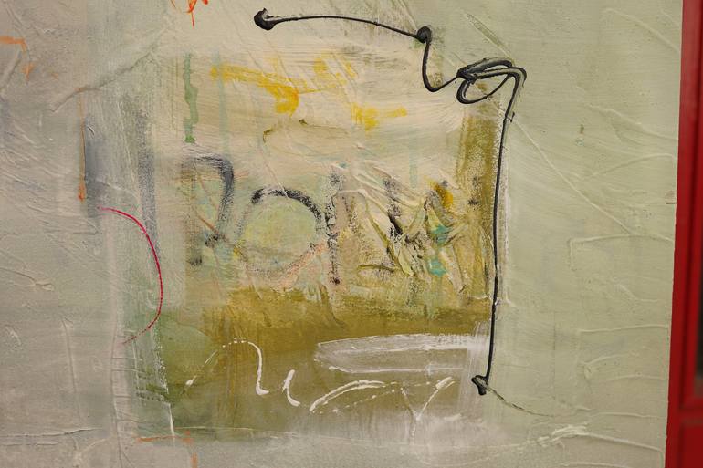 Original Abstract Painting by Bruno Vázquez