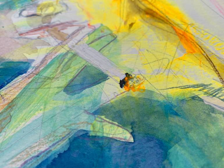 Original Pop Art People Painting by Bruno Vázquez