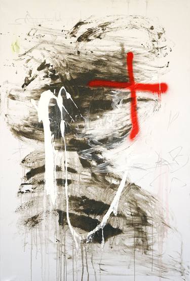 Original Abstract Expressionism Abstract Paintings by Bruno Vázquez