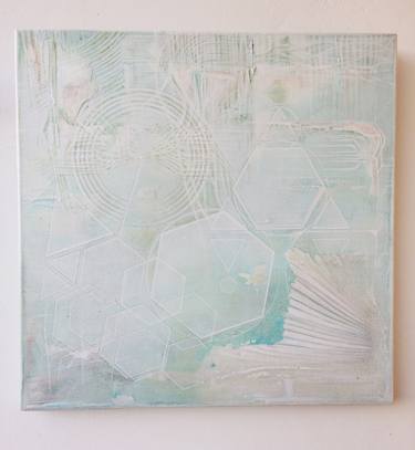 Original Abstract Geometric Paintings by Monika Matsumoto