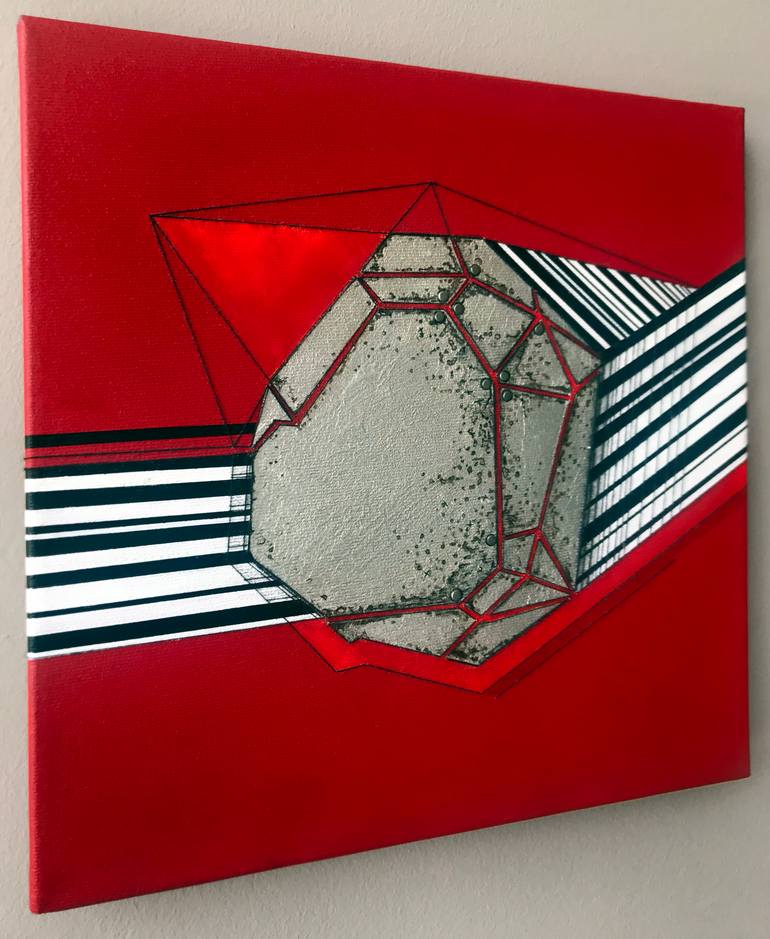 Original Conceptual Abstract Mixed Media by Monika Matsumoto