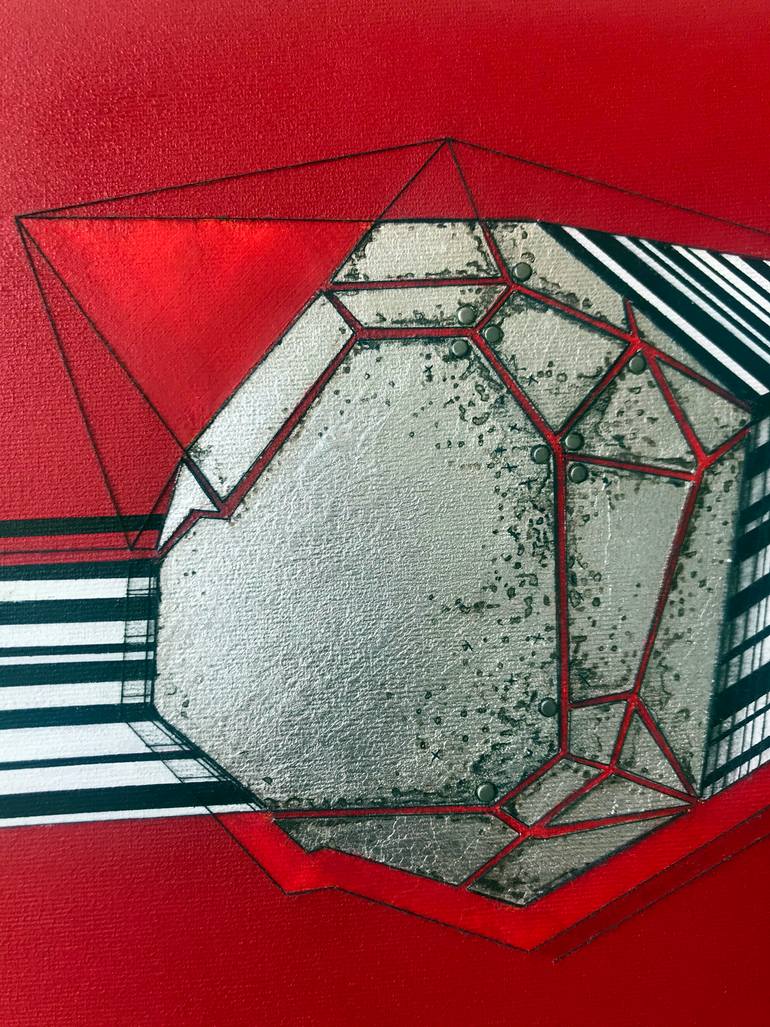 Original Conceptual Abstract Mixed Media by Monika Matsumoto
