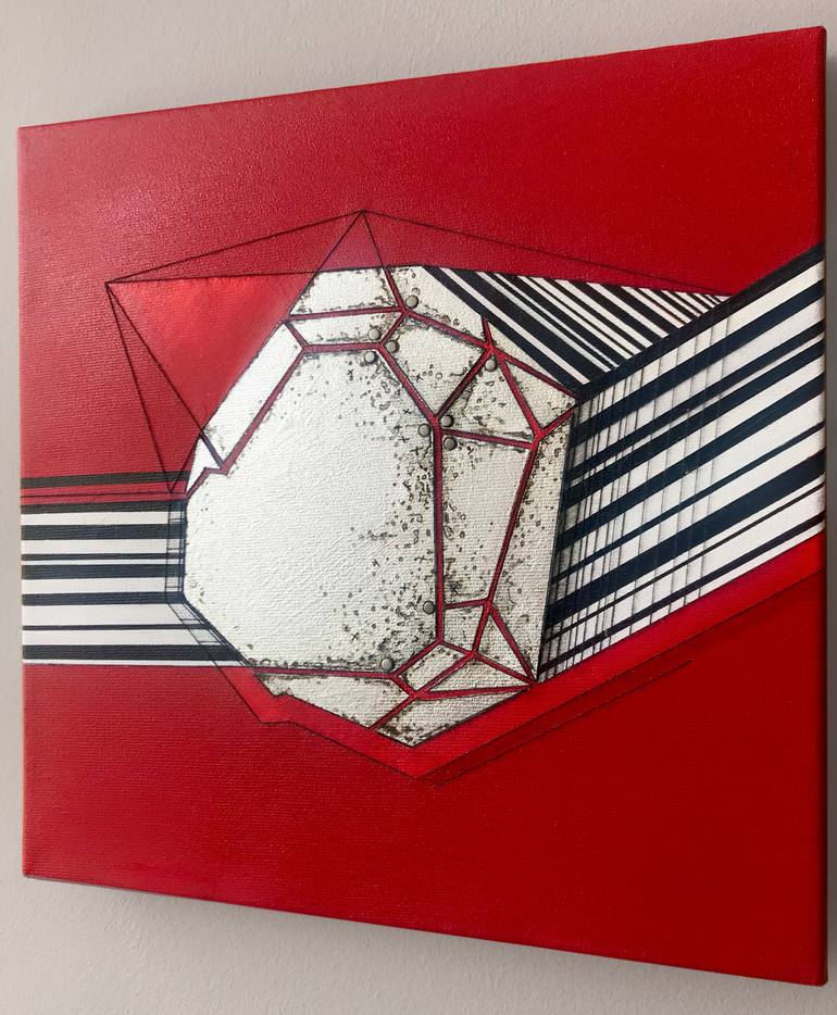 Original Conceptual Abstract Mixed Media by Monika Matsumoto