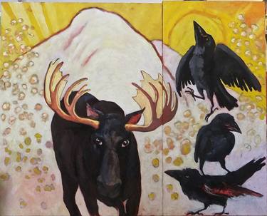 Moose #6: The Christmas Painting thumb