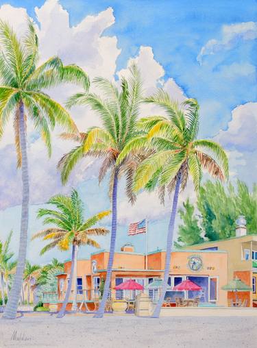 Original Realism Beach Paintings by Domenick Maldari